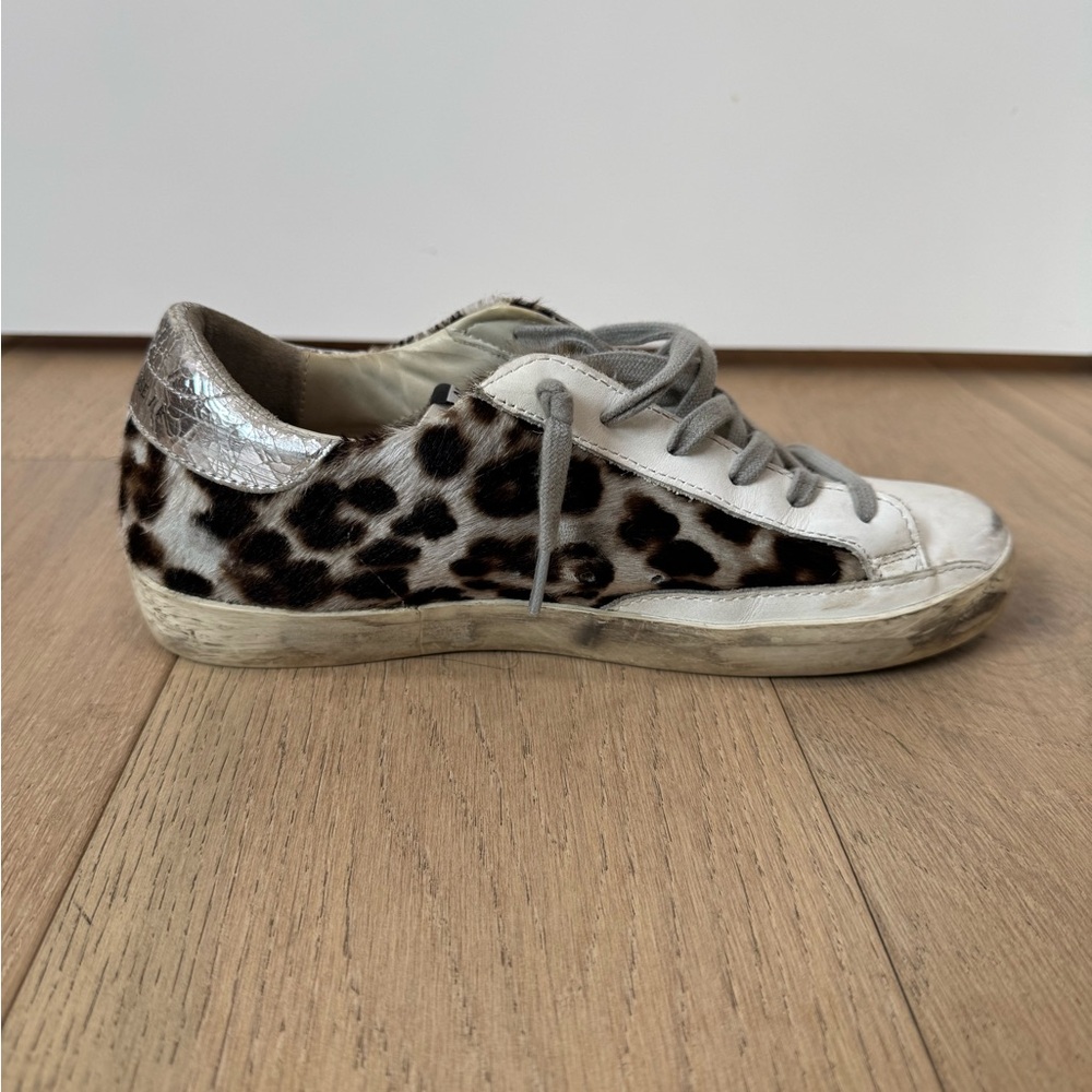 Golden Goose Leopard Star Sneakers - Picture 5 of 8